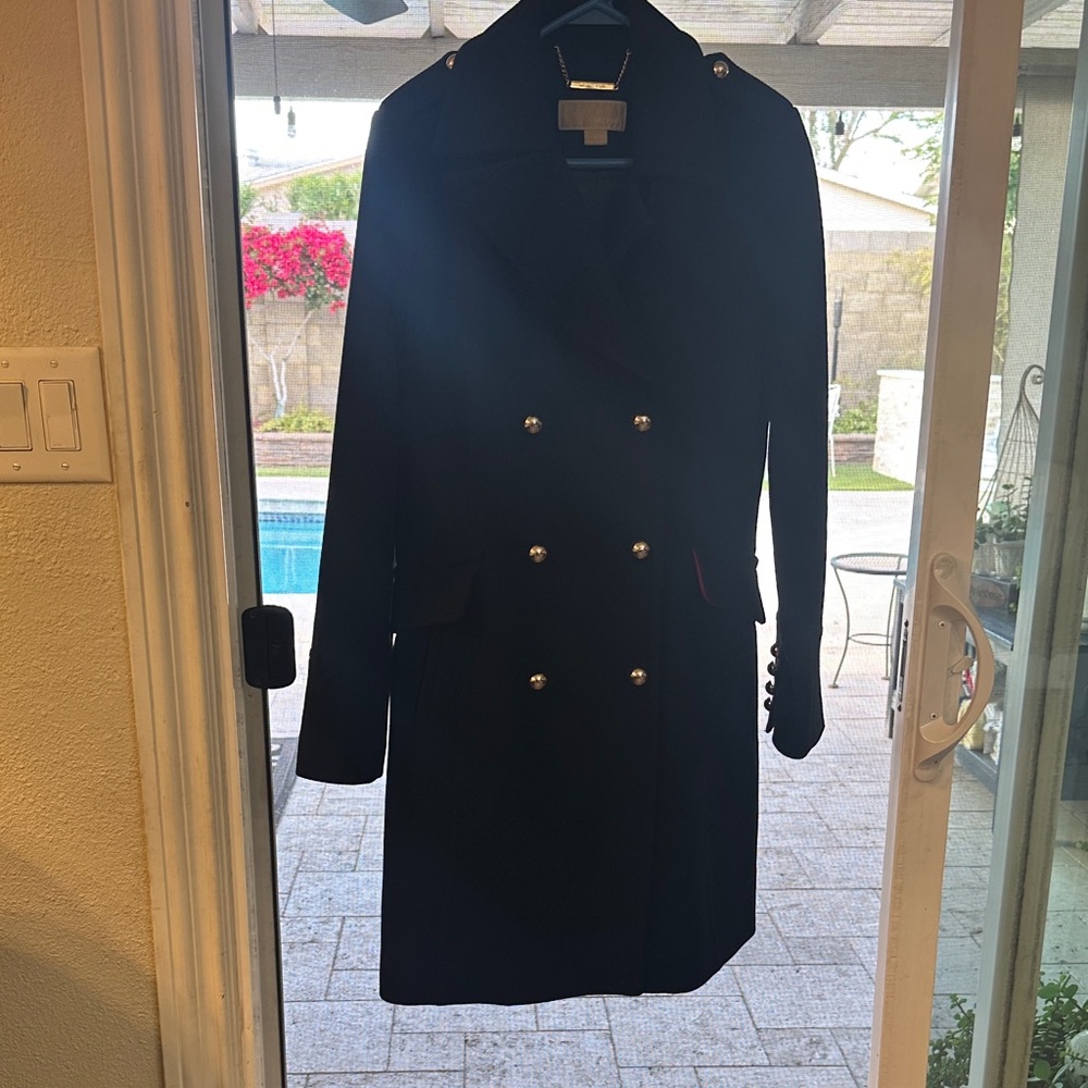 Michael Kors Double Breasted Wool Coat. NWOT Orig Price $250